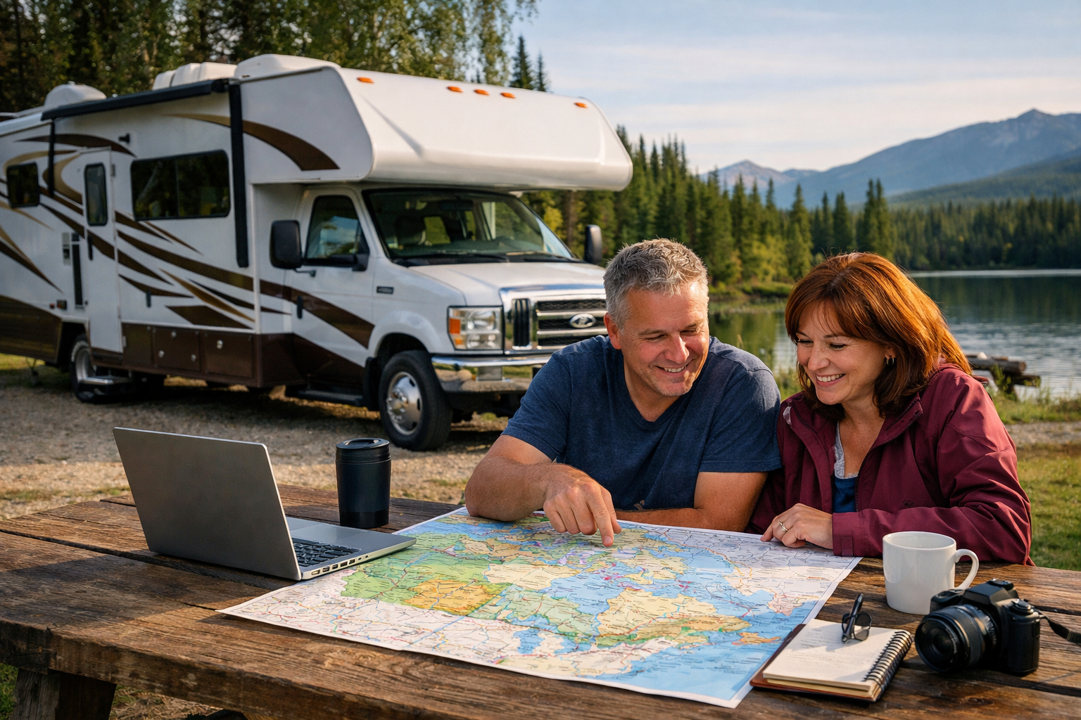 Planifier son été en VR dès février avec carte et itinéraire au Canada
